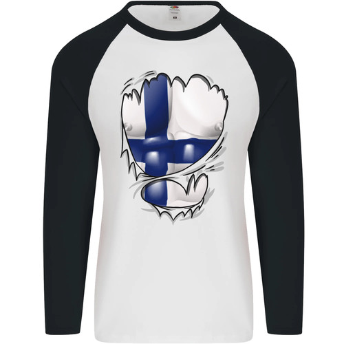 Gym finnish flag ripped - finnish,