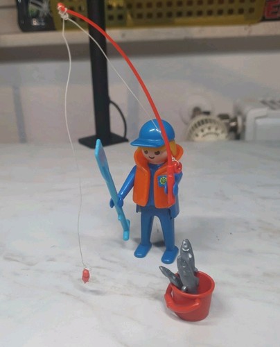 Playmobil angler fischer figur - playmobil,