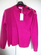 Damen Pullover mit Knopfleiste