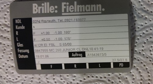 Kinderbrille mit etui - kinderbrille,