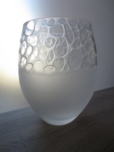 Vase eisch frauenau glas - vase,