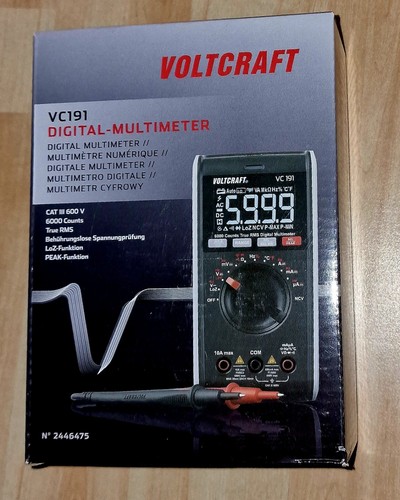 Voltcraft vc191 multimeter - voltcraft,
