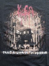 T-Shirt Korn TAKE A LOOK IN THE MIRROR Metal XL schwarz Brust:58 Arm:20 Länge:74