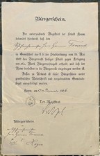 Bürgerschein Bürgerrecht