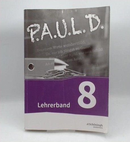 Paul lehrerband lösungen - paul, 8.