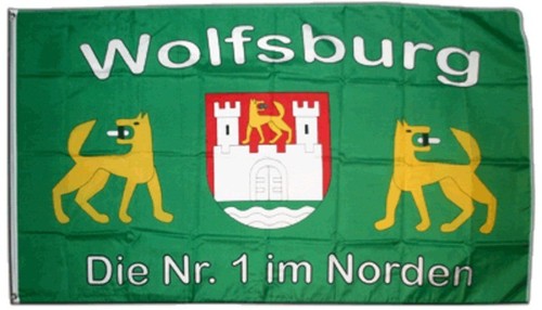 Fahne fanflagge wolfsburg - fahne,