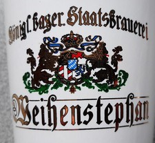 Steingut Weizenkrug Brauerei