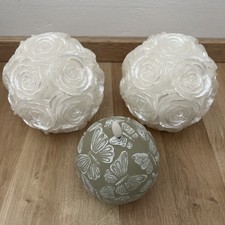 LED Kerzen Kugeln Rosen Schmetterlinge HSE24 QVC Mit Timer