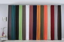 2 Vorhänge Blickdicht »NewYork« Verdunkelungsvorhang Ösen Ökotex UV-Schutz