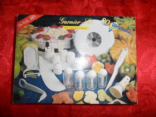 Garnierset teilig - garnierset,, 16