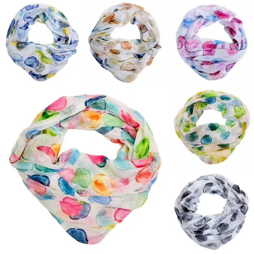 Dots kreis loop silk - dots,