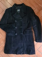 GIPSY by Mauritius*lange WILDLEDERJACKE/KURZMANTEL gefüttert*Gr. S*HERBST/WINTER