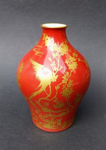 Hutschenreuther vase golddekor - vase,