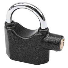 Olympia Vorhängeschloss mit Alarm und Integriertem Erschütterungssensor 100dB