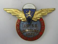 Abzeichen Pin CSSR 1958 Fallschirm Sport Skydive Parachute