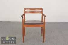 Danish Design Vintage Armlehnstuhl Mid Century Retro Stuhl 60er Jahre Leder