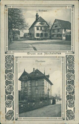 Ansichtskarte hochstetten - ansichtskarte,