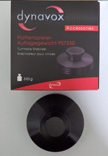 Dynavox PST 330 Auflagegewicht - Plattenspieler-Stabilizer 330 g - schwarz 80x40