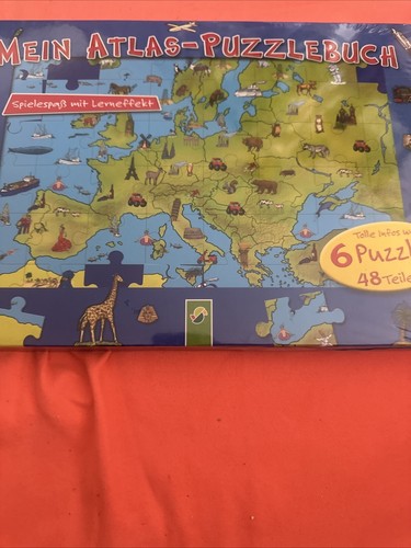 Mein atlas puzzlebuch von - mein, |