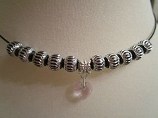 Collier Halsreif Schwarz mit