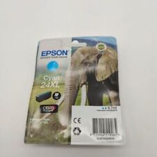 Genuine Epson Elephant 24XL Cyan Ink Cartridges for XP-750 XP-960 XP-950 XP-850
