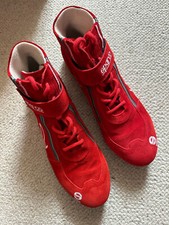 Rennschuhe Gr. 46  FIA 8856-2000 Spacco Rot