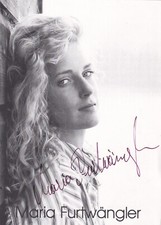 Autogramm - Maria Furtwängler