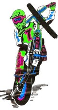 Speedway aufkleber wheelie - speedway,