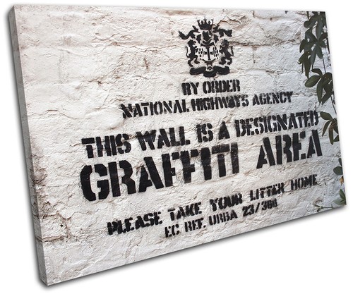 Designated graffiti area - graffiti,
