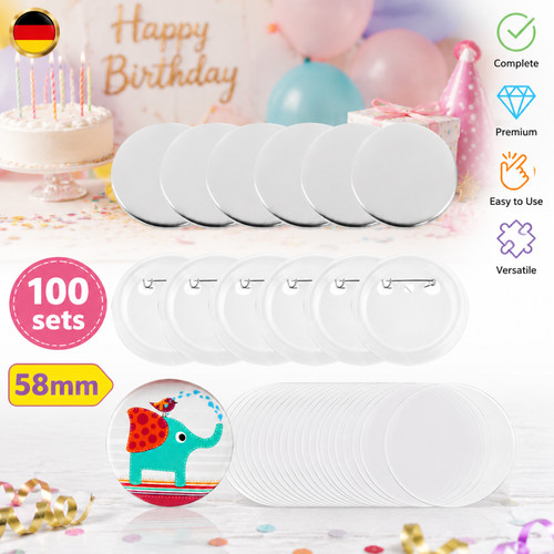 100 stück button - 100,