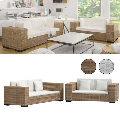 Sitzer sofa echtes rattan - sofa,