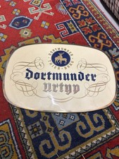 Dortmunder Thier Bräu Urtyp, Imoglas Werbeschild,50er Jahre 36 cm x 25 cm Bier