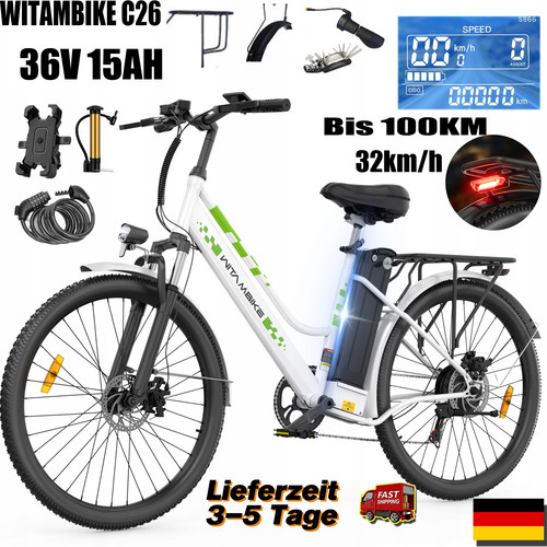 Zoll city bike - 26, 250w