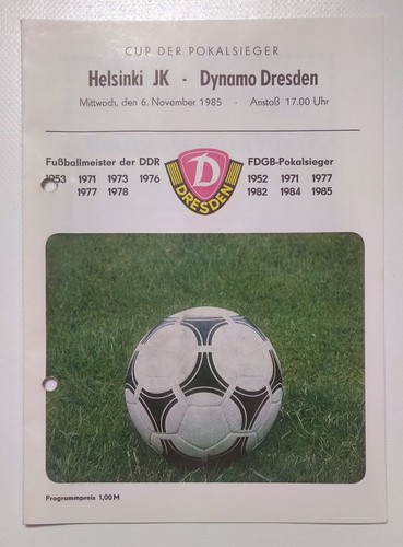 Fußball programmheft helsinki - programmheft,