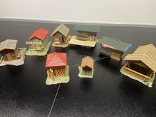 Faller ua. - H0 Konvolut Wohnhäuser Geschäft - Gebäude - Häuser