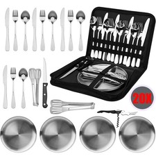 Outdoor campingbesteck set - outdoor,