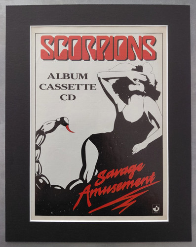 Scorpions savage amusement - savage,