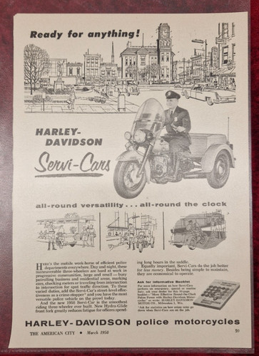 1958 harley davidson - 1958, original