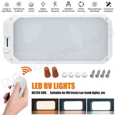 LED-Deckenleuchte Boot Caravan Wohnmobil Lampe Innenbeleuchtung 12-24V kalt-weiß