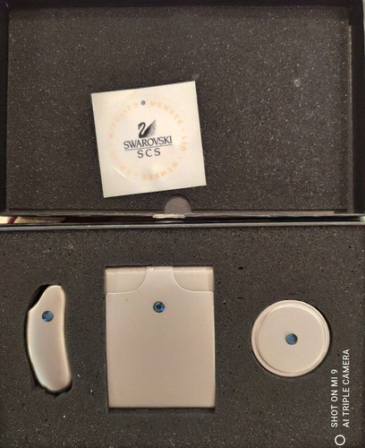 Swarovski feuerzeughülle - swarovski,