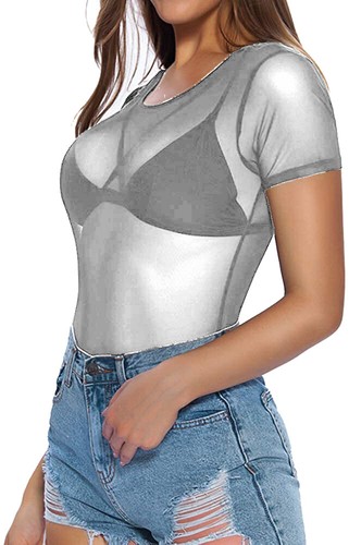 Damen herren mesh - , kurzarm