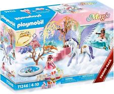 PLAYMOBIL Magic 71246 Picknick mit Pegasuskutsche, mit großem Kinderdiadem