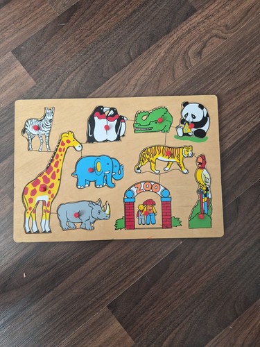 Holz steck puzzle - holz,