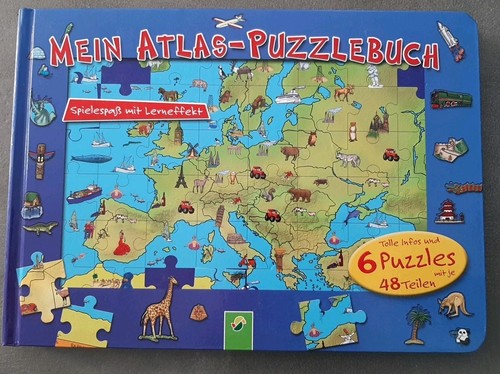 Mein atlas puzzlebuch - mein, atlas-puzzlebuch