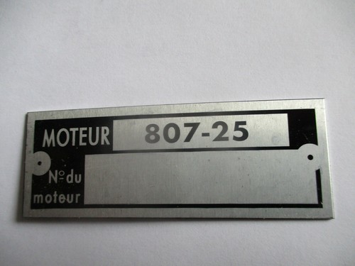 Typenschild renault - typenschild,