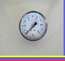 Manometer RF63mm Anschluss hinten 1/4" 10bar Nr 63539 f.Druckminderer Braukmann.