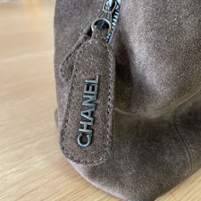 Chanel Wildleder Tasche Braun