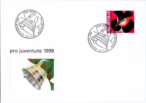 Schweiz fdc bern 1998 vogel - 1998,
