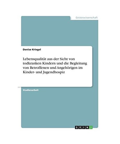 Lebensqualität aus der sicht - der,