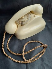 60er Telefon Wählscheibe SIEMENS Fg tist 282 Top + volle Funktion/TAE-Stecker